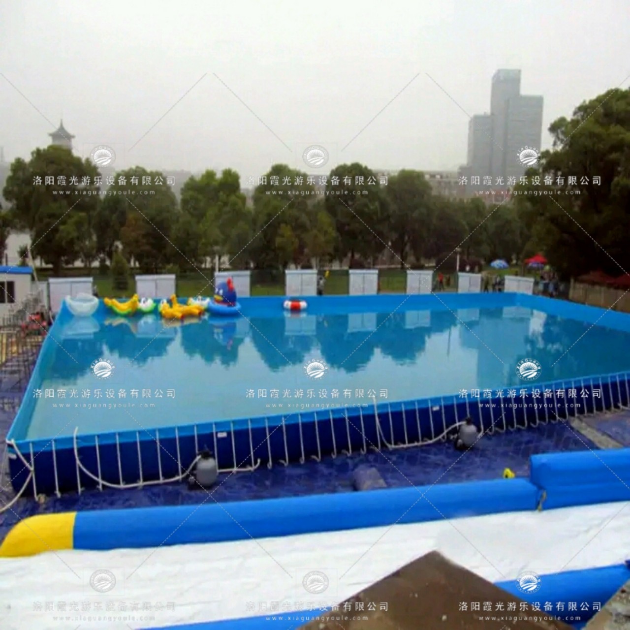新竹镇支架泳池